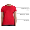 image:imageHanes Womens PerfectT Crewneck TShirt Lightweight Cotton Short Sleeve Tee for WomenAthletic Red