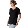 image:imageHanes Womens PerfectT Crewneck TShirt Lightweight Cotton Short Sleeve Tee for WomenBlack