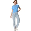 image:imageHanes Womens PerfectT Crewneck TShirt Lightweight Cotton Short Sleeve Tee for WomenCarolina Blue