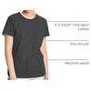 image:imageHanes Womens PerfectT Crewneck TShirt Lightweight Cotton Short Sleeve Tee for WomenCharcoal Heather