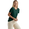 image:imageHanes Womens PerfectT Crewneck TShirt Lightweight Cotton Short Sleeve Tee for WomenDeep Forest