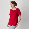 image:imageHanes Womens PerfectT Crewneck TShirt Lightweight Cotton Short Sleeve Tee for WomenDeep Red