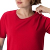 image:imageHanes Womens PerfectT Crewneck TShirt Lightweight Cotton Short Sleeve Tee for WomenDeep Red
