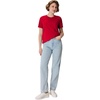 image:imageHanes Womens PerfectT Crewneck TShirt Lightweight Cotton Short Sleeve Tee for WomenDeep Red