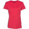 image:imageHanes Womens PerfectT Crewneck TShirt Lightweight Cotton Short Sleeve Tee for WomenHeather Red