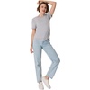 image:imageHanes Womens PerfectT Crewneck TShirt Lightweight Cotton Short Sleeve Tee for WomenLight Steel