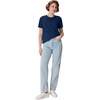 image:imageHanes Womens PerfectT Crewneck TShirt Lightweight Cotton Short Sleeve Tee for WomenNavy