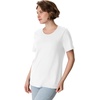 image:imageHanes Womens PerfectT Crewneck TShirt Lightweight Cotton Short Sleeve Tee for WomenWhite