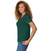 image:imageHanes Womens PerfectT Vneck Tshirt Cotton Short Sleeve Tee for Women 1 or 2PackDeep Forest