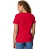 image:imageHanes Womens PerfectT Vneck Tshirt Cotton Short Sleeve Tee for Women 1 or 2PackDeep Red