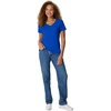 image:imageHanes Womens PerfectT Vneck Tshirt Cotton Short Sleeve Tee for Women 1 or 2PackDeep Royal