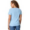 image:imageHanes Womens PerfectT Vneck Tshirt Cotton Short Sleeve Tee for Women 1 or 2PackLight Blue