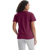 image:imageHanes Womens PerfectT Vneck Tshirt Cotton Short Sleeve Tee for Women 1 or 2PackMaroon