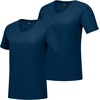 image:imageHanes Womens PerfectT Vneck Tshirt Cotton Short Sleeve Tee for Women 1 or 2PackNavy