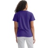 image:imageHanes Womens PerfectT Vneck Tshirt Cotton Short Sleeve Tee for Women 1 or 2PackPurple
