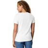 image:imageHanes Womens PerfectT Vneck Tshirt Cotton Short Sleeve Tee for Women 1 or 2PackWhite