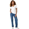 image:imageHanes Womens PerfectT Vneck Tshirt Cotton Short Sleeve Tee for Women 1 or 2PackWhite