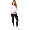 image:imageHanes Womens Sport Cool Dri Performance Long Sleeve TShirtBlackWhite  4 Pack