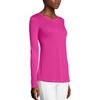 image:imageHanes Womens Sport Cool Dri Performance Long Sleeve TShirtFresh Berry
