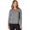 image:imageHanes Womens Sport Cool Dri Performance Long Sleeve TShirtGrey Heather  Navy Heather teal Ivy  Peri Blue