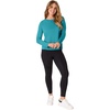 image:imageHanes Womens Sport Cool Dri Performance Long Sleeve TShirtGrey Heather  Navy Heather teal Ivy  Peri Blue