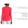 image:imageHanes Womens Sport Cool Dri Performance Long Sleeve TShirtRazzle Pink