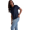 image:imageHanes Womens TriBlend Relaxed Fit TShirt Oversized Lightweight Tee Available in Plus SizeAthletic Navy Pe Heather