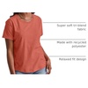 image:imageHanes Womens TriBlend Relaxed Fit TShirt Oversized Lightweight Tee Available in Plus SizeRed River Clay Pe Heather