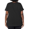 image:imageJUST My Size Womens PlusSize Short Sleeve Crew Neck TeeBlack