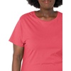image:imageJUST My Size Womens PlusSize Short Sleeve Crew Neck TeeBriny Pink