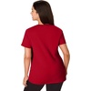 image:imageJUST My Size Womens PlusSize Short Sleeve Crew Neck TeeDeep Red