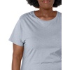 image:imageJUST My Size Womens PlusSize Short Sleeve Crew Neck TeeLight Steel