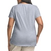 image:imageJUST My Size Womens PlusSize Short Sleeve Crew Neck TeeLight Steel