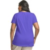 image:imageJUST My Size Womens PlusSize Short Sleeve Crew Neck TeePetail Purple