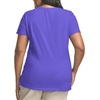 image:imageJUST My Size Womens PlusSize Short Sleeve Crew Neck TeePetal Purple