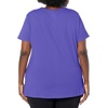 image:imageJUST My Size Womens PlusSize Short Sleeve Crew Neck TeePetal Purple