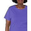 image:imageJUST My Size Womens PlusSize Short Sleeve Crew Neck TeePetal Purple