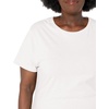 image:imageJUST My Size Womens PlusSize Short Sleeve Crew Neck TeeWhite