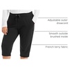 image:imageJust My Size Womens Sweatspants French Terry Capris with Pockets JMS Womens Capri Pocket SweatpantsBlack