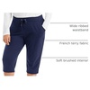 image:imageJust My Size Womens Sweatspants French Terry Capris with Pockets JMS Womens Capri Pocket SweatpantsNavy