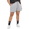 image:imageHanes Womens Originals Shorts Cotton Jersey Shorts Gym Shorts for Women 25 PlusLight Steel