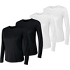 Black/White - 4 Pack