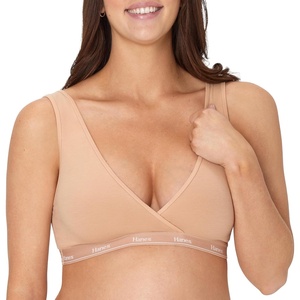 image:imageHanes Womens Maternity Nursing Bra Lounge Nursing Bralette MoistureWicking Odor ProtectionDeep Glow