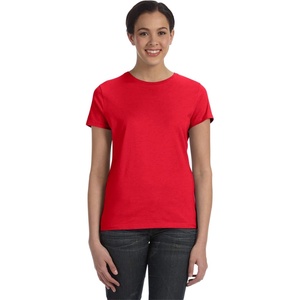 image:imageHanes Womens PerfectT Crewneck TShirt Lightweight Cotton Short Sleeve Tee for WomenAthletic Red