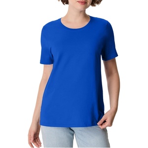 image:imageHanes Womens PerfectT Crewneck TShirt Lightweight Cotton Short Sleeve Tee for WomenDeep Royal