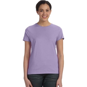 image:imageHanes Womens PerfectT Crewneck TShirt Lightweight Cotton Short Sleeve Tee for WomenLavender