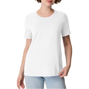 image:imageHanes Womens PerfectT Crewneck TShirt Lightweight Cotton Short Sleeve Tee for WomenWhite