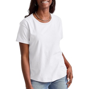 image:imageHanes Womens TriBlend Relaxed Fit TShirt Oversized Lightweight Tee Available in Plus SizeEco White