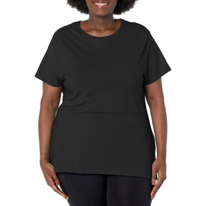 image:imageJUST My Size Womens PlusSize Short Sleeve Crew Neck TeeBlack