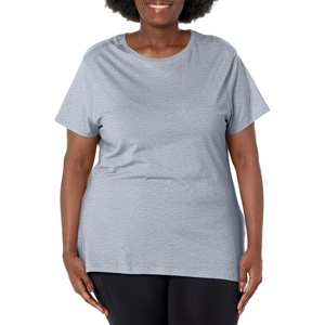 image:imageJUST My Size Womens PlusSize Short Sleeve Crew Neck TeeLight Steel